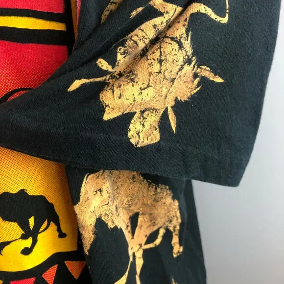 Vintage Disney The Lion King All Over Print Movie T-Shirt USA Made Adult OSFA - Picture 3 of 7